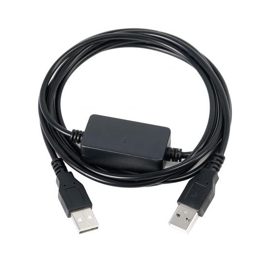 DTECH Computer to Computer USB Cable Connection Data Transfer PC to PC Cord FTDI Chip USB 2.0 Cable