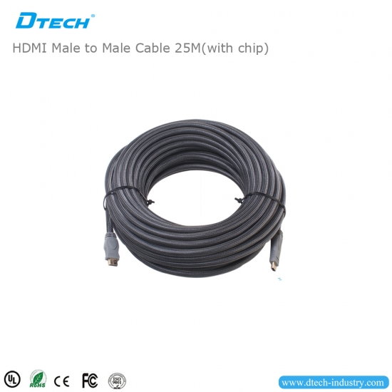 DTECH DT-6625C 25M hdmi cable with chip