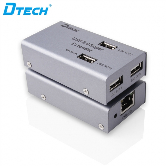 DTECH DT-7014A USB 2.0 extender 4 ports 50M
