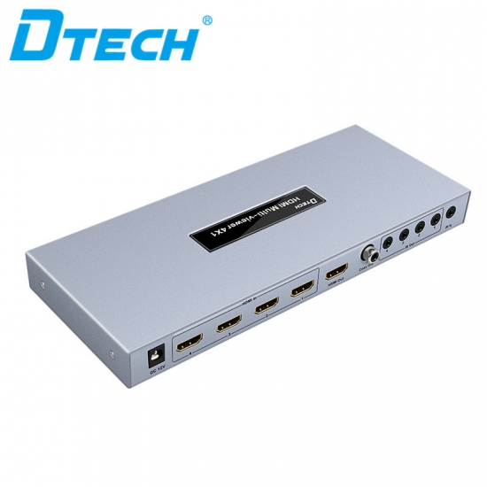 DTECH DT-7056 HDMI 4X1 Quad multi-viewer with IR