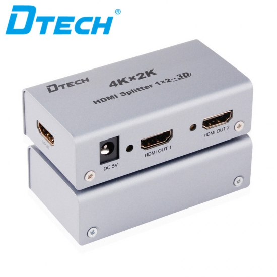 DTECH DT-7142 4K 1 TO 2 HDMI SPLITTER