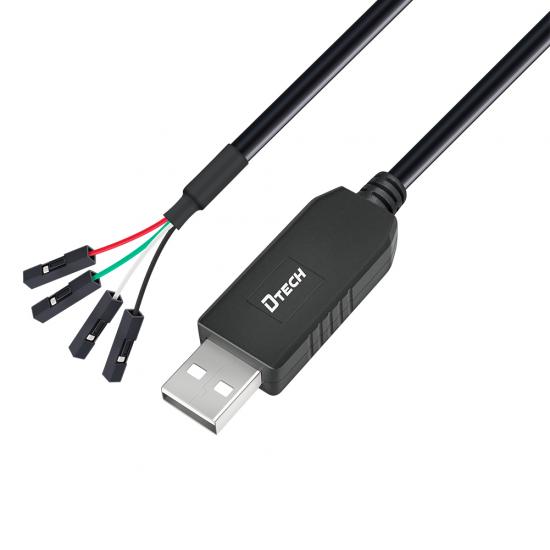 DTECH FTDI USB to TTL Serial 3.3V Converter Adapter Cable for Window 10