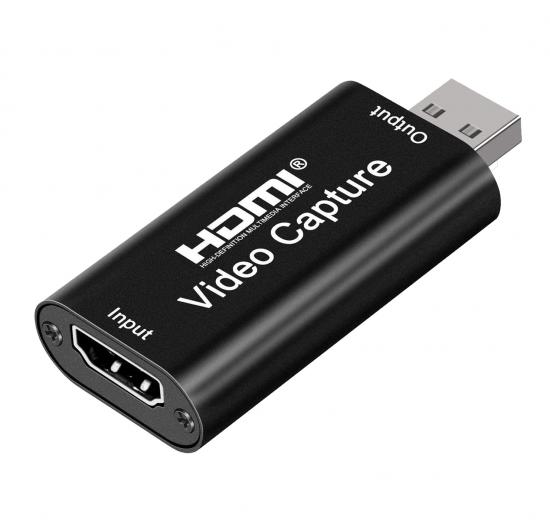 DTECH HD mini 1080p 4k portable live recording USB hdmi video capture card for TV computer