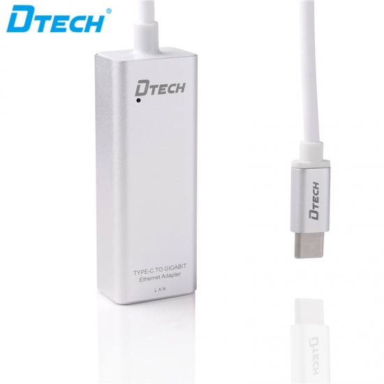 DTECH T0019 TYPE-C 3.0 TO 1000Mbps Ethernet adapter 0.2M