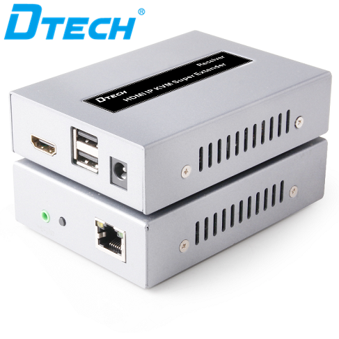 HDMI DT-7054 USB2.0 KVM extender 50m with IR