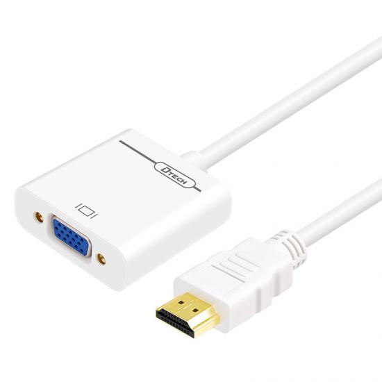 High-quality plug-and-play audio and video adapter HD 1080p hdmi to vga converter cable